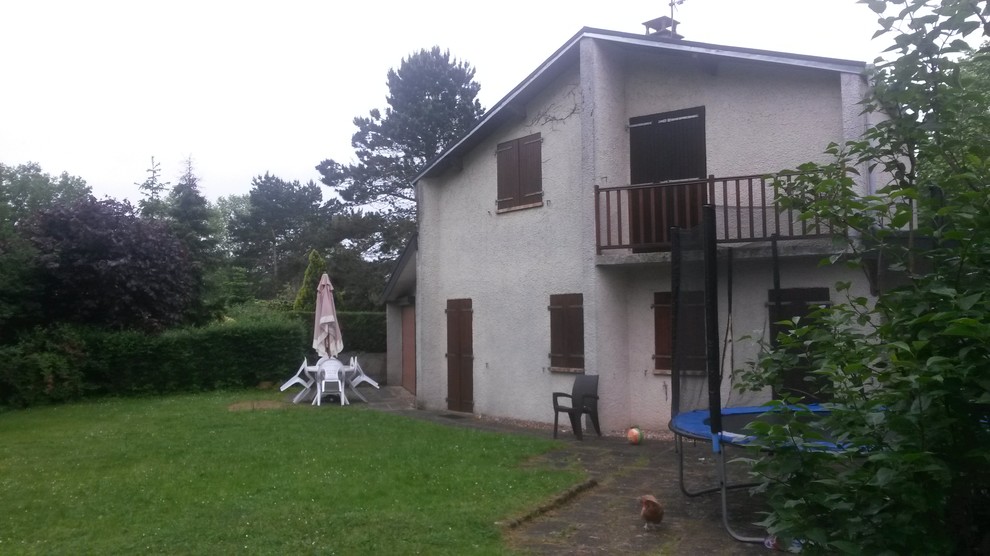 Photo avant travaux - EXTENSION D'UNE MAISON INDIVIDUELLE à Villiers-le-Bâcle