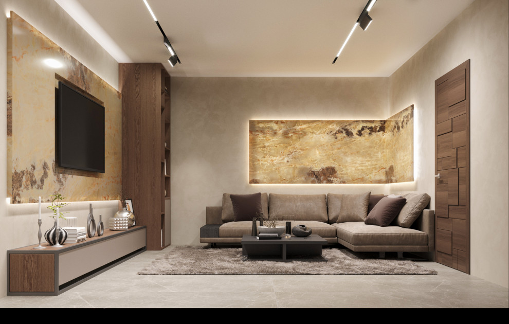 PRIVATE INTERIOR. HOUSE IN ODINTSOVO