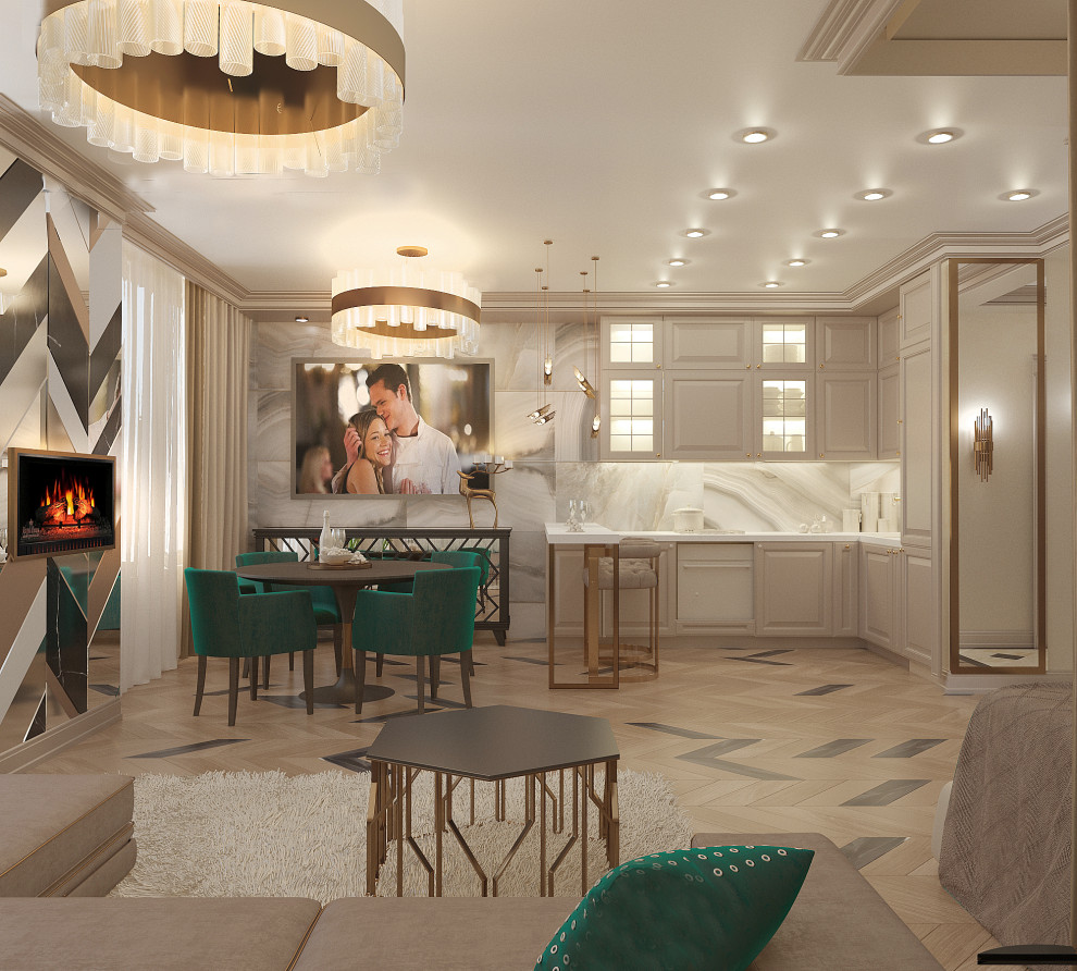 Квартира-студия для молодой семьи