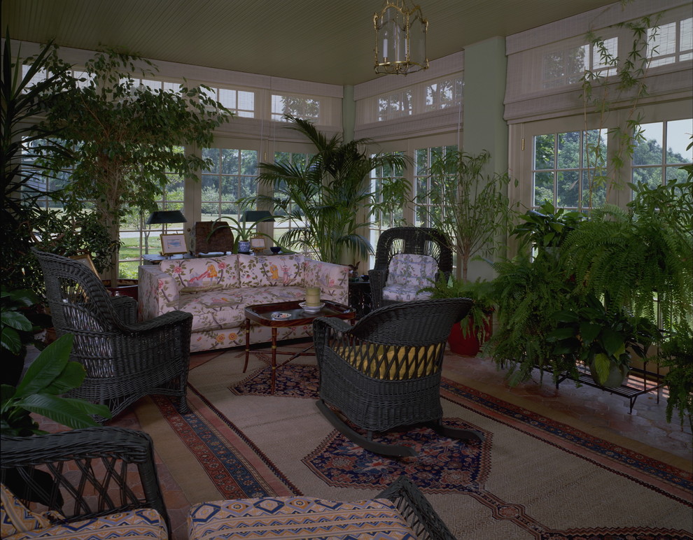 Photo of a traditional verandah in New York.