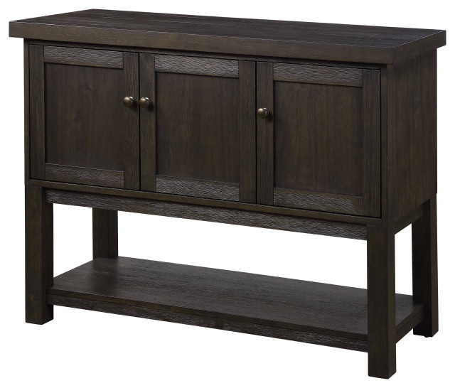 ACME Haddie Server, Distressed Walnut - Transitional - Buffets And ...