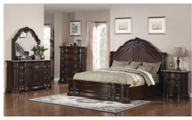 Edington Bedroom Set Samuel Lawrence Furniture asian-bedroom
