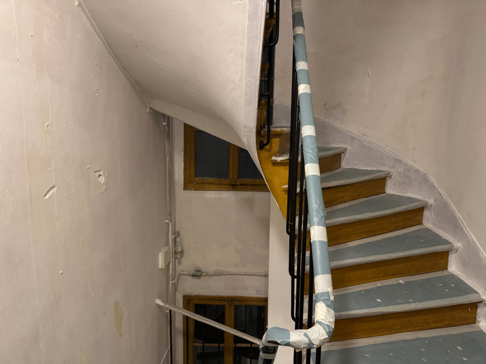 Projet en cours - Rénovation d'une cage d'escalier
