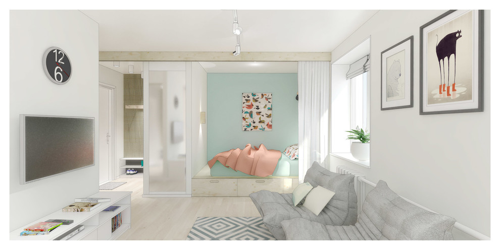 Однокомнатная квартира в Москве