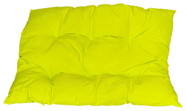 Neon Yellow Replacement Cushion Pillow Seat Cover Wicker Swing