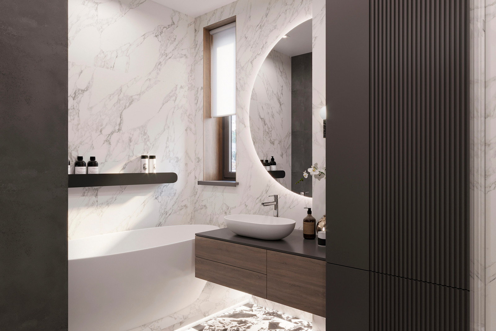 Дизайн-проект квартиры в КД «Дом Философа» 108 кв.м