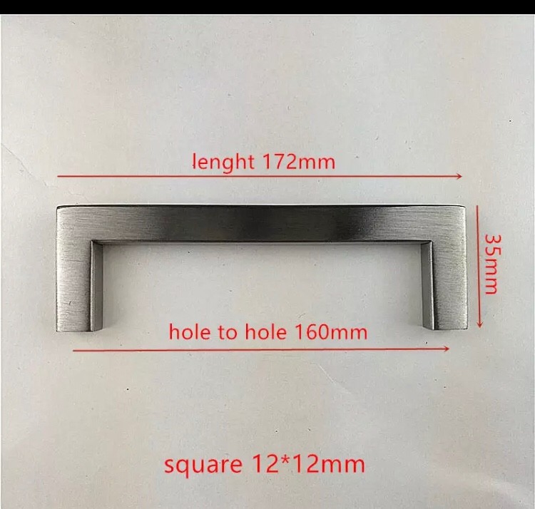modern bar pulls placement and sizing