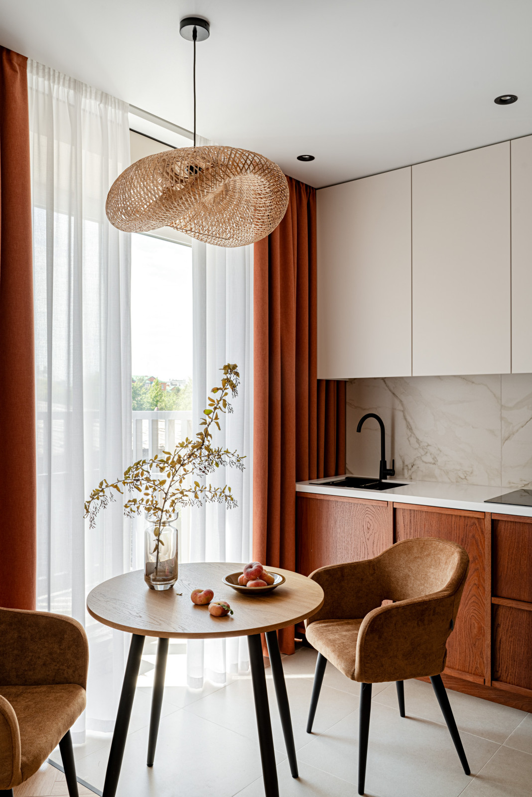 Квартира в стиле джапанди