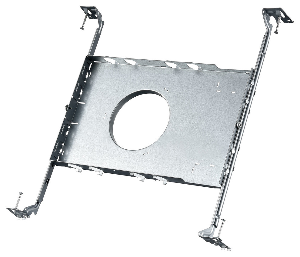 Lightolier L4RAE1VA Dimmable Version A New Construction IC Airseal 4 Inch Frame In Kit With Screw 120 Volt Round 650 Lumens Led Galvanized Lytecaster