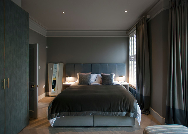 Clapham contemporary-bedroom