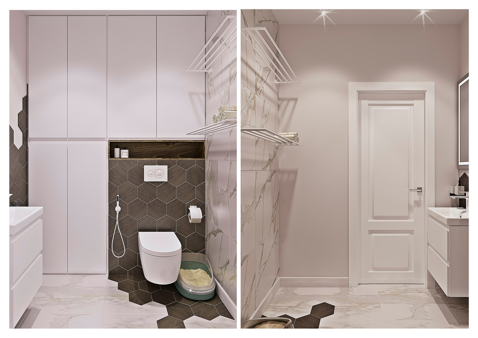 Двухкомнатная квартира для семьи в ЖК Загорье