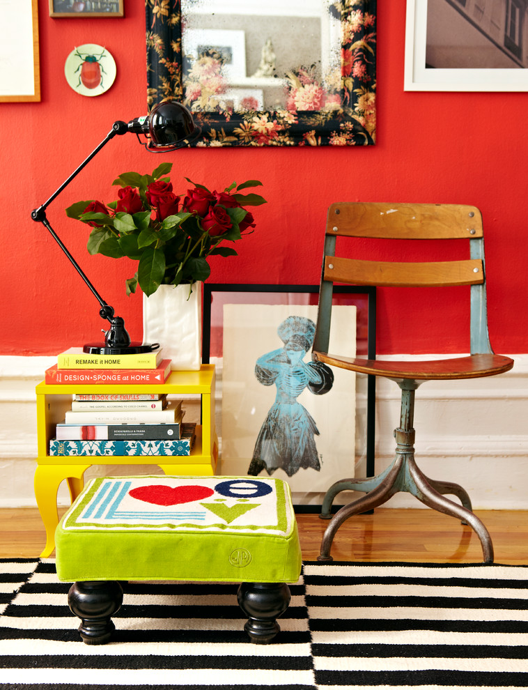 Inspiration for an eclectic home design in New York.