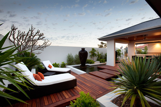 Jarrah Decking modern-deck