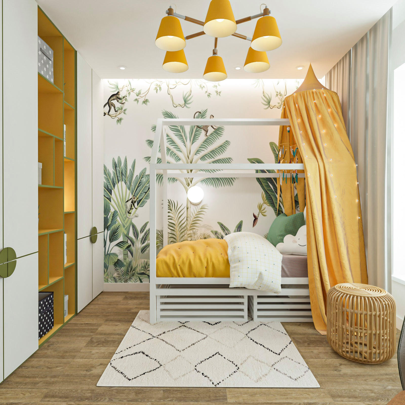 Дизайн-проект квартиры. 2022. Площадь 77,8 м.кв.