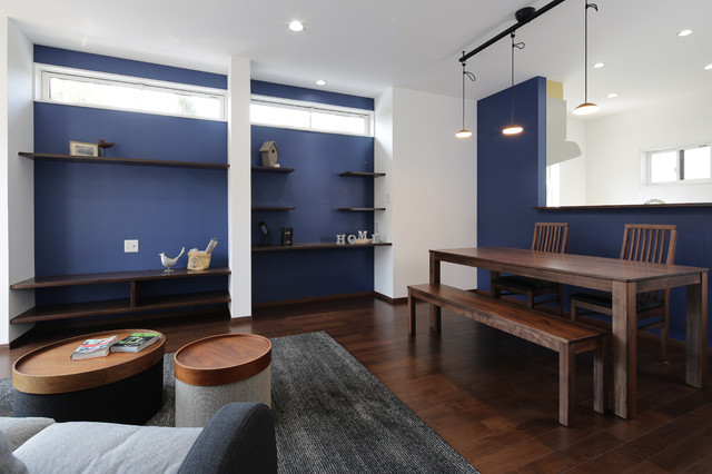 家族が集うスタイリッシュLDK modern-living-room