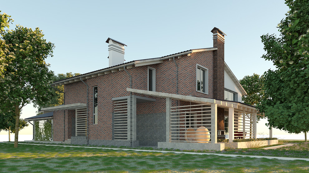 230м2 Дом со вторым светом Для высокого человека.