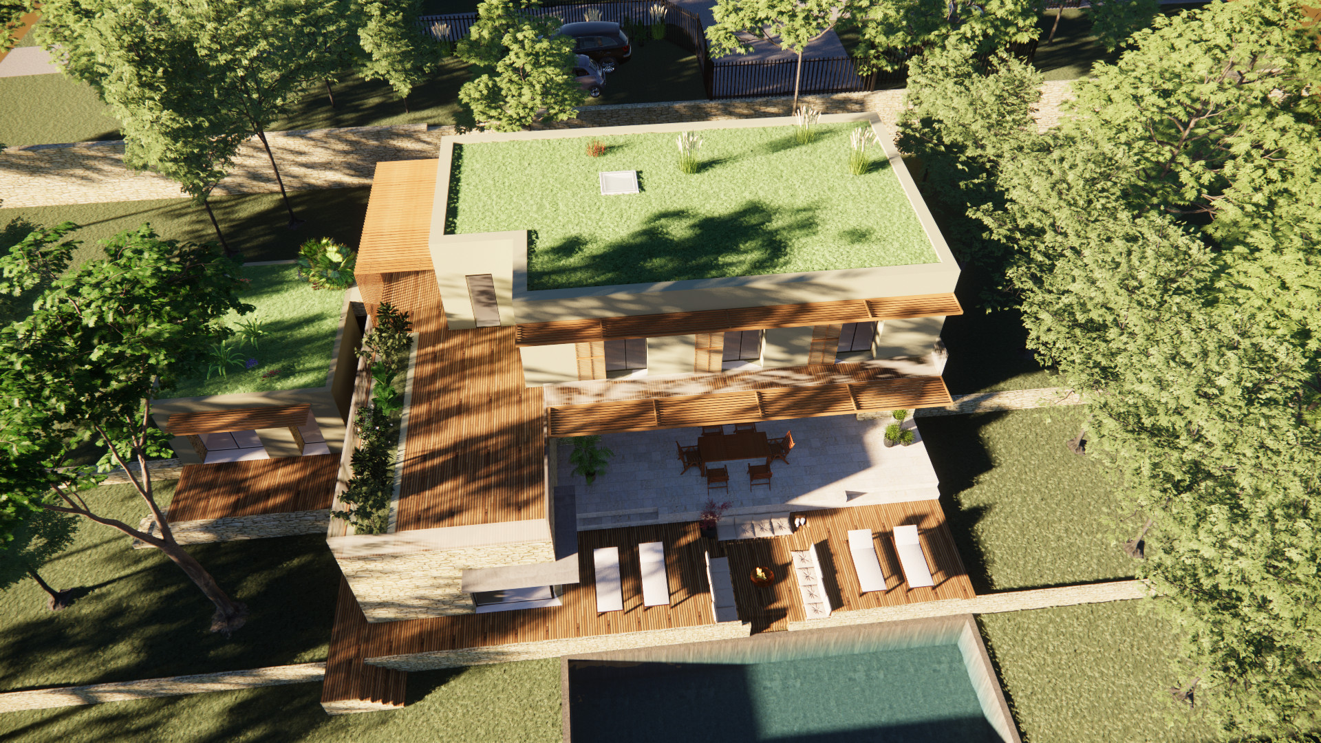 Tourette-sur-Loup - Création d'une maison de 260m²