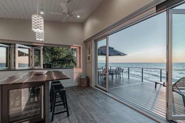 The Beach House contemporary-terrace