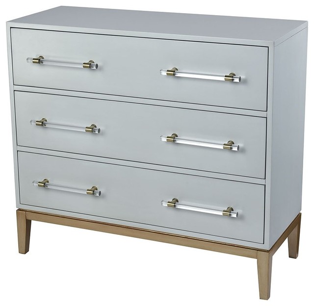 Girl Friday 3 Drawer Cabinet Transitional Dressers By