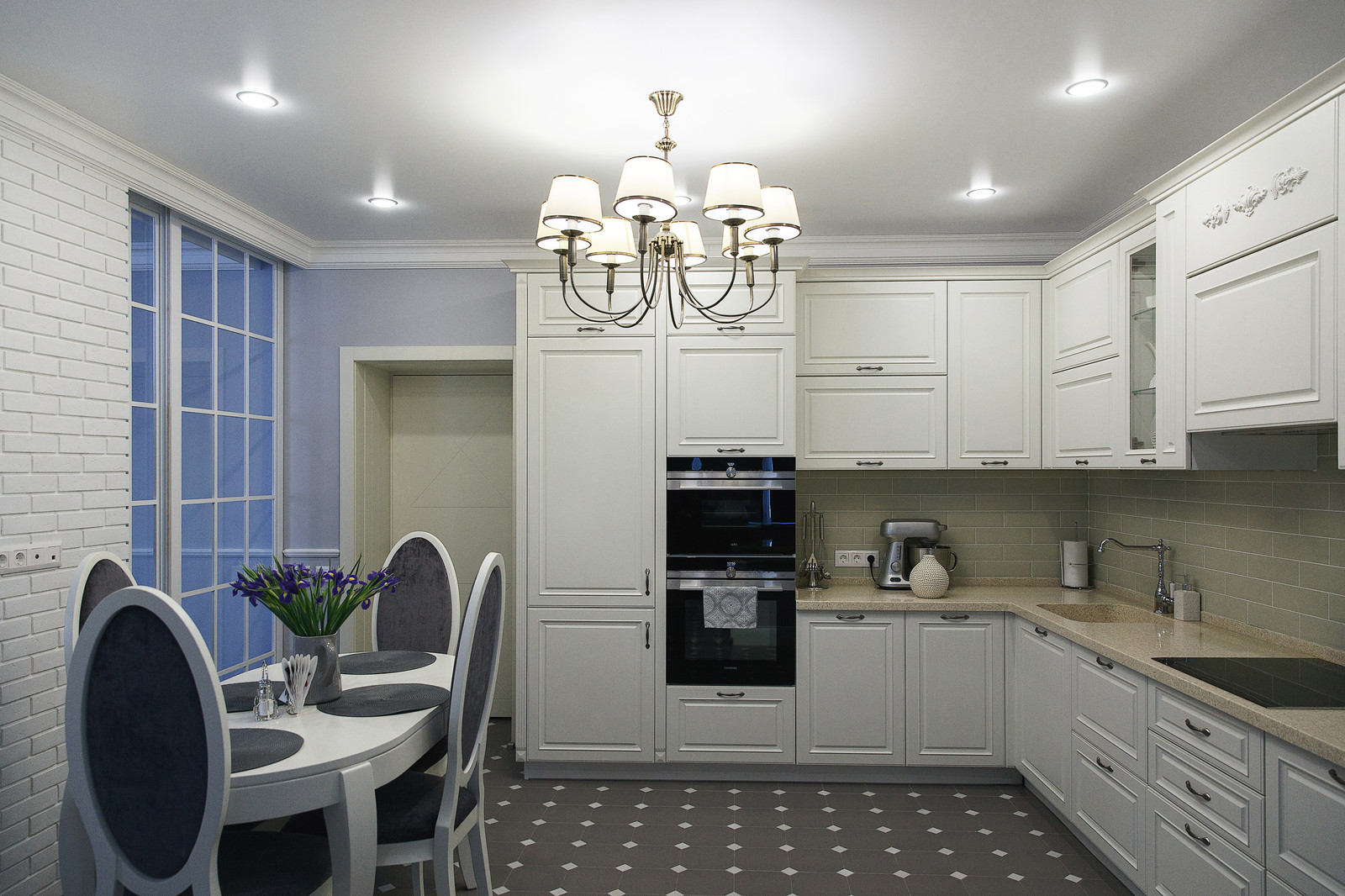 Интерьер в стиле нео-классика