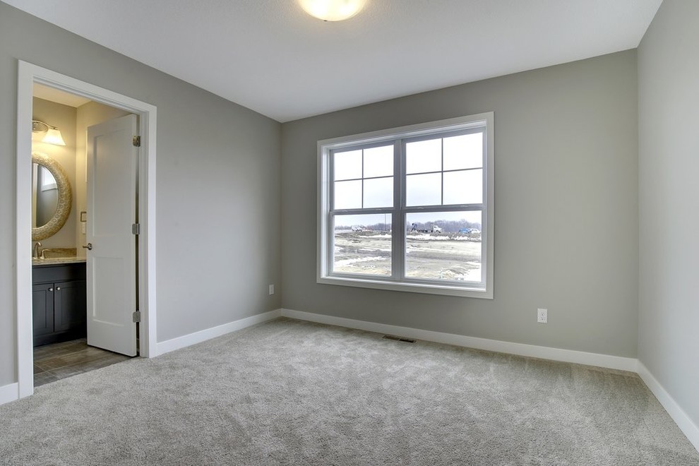 Transitional home design photo in Minneapolis