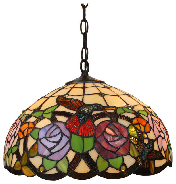 Amora Lighting Am019hl16 Home Decorative Tiffany Style Hummingbirds Amora Lighting Am019hl16 Home Decorative Tiffany Style Hummingbirds Fl Lamp