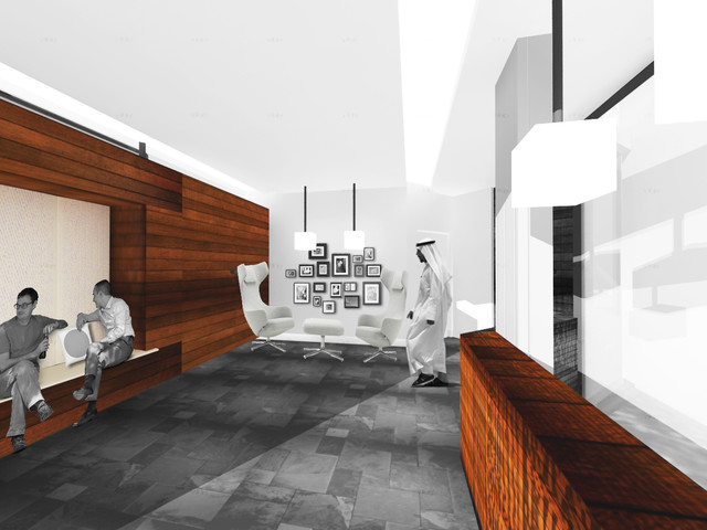 Reception Render rendering