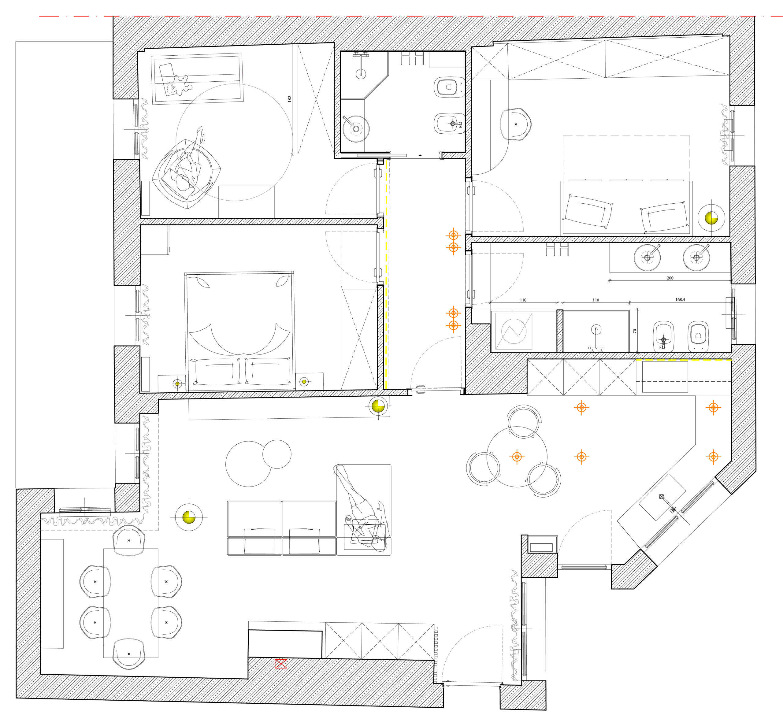 Restyling appartamento | Classic design | 100 MQ