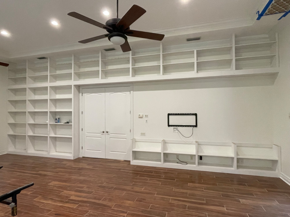 Built-In Library wall