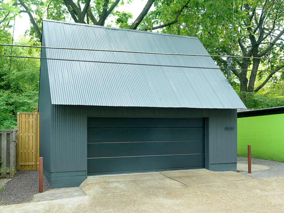 City Garage Modern Garage St Louis by Bower Leet Design Houzz