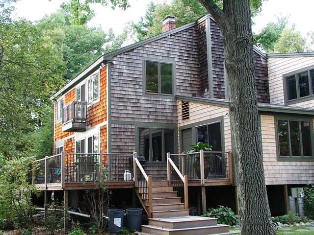 Office and Au pair Suite Addition - Littleton Lakefront contemporary-exterior