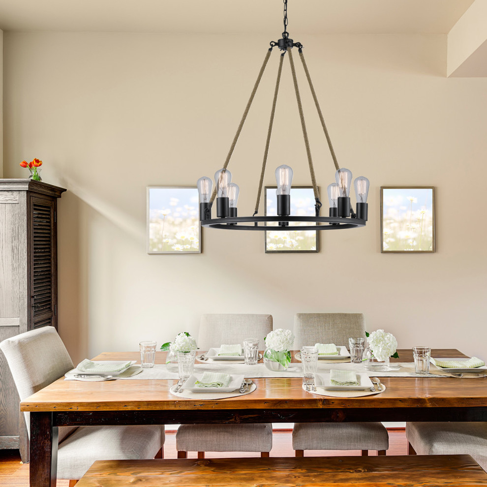 This is an example of an industrial dining room.