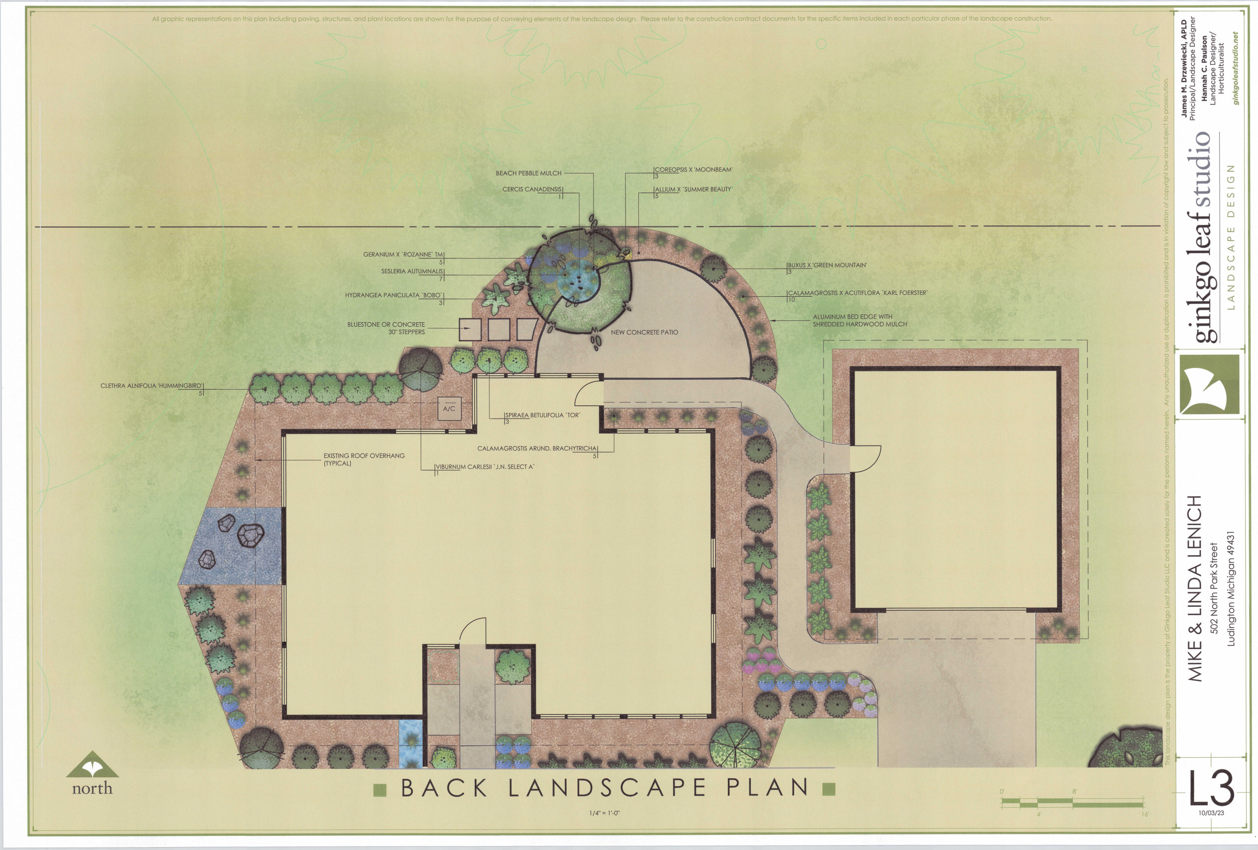 Mid-Century Landscape Makeover - Ludington, MI