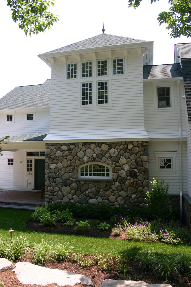 This is an example of a country exterior in Portland Maine.