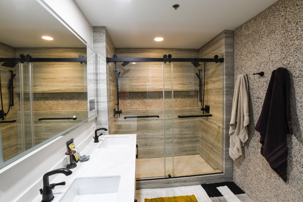 Tesh Master bath and Powder room