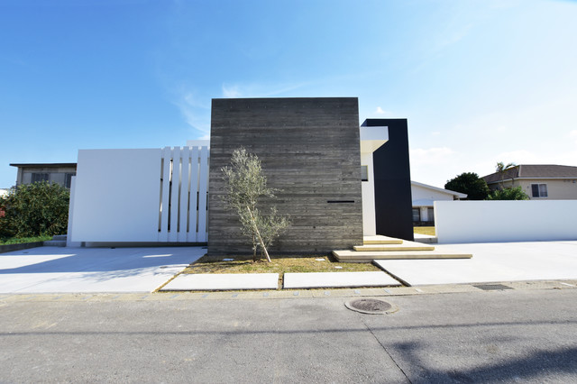 外観 moderno-fachada