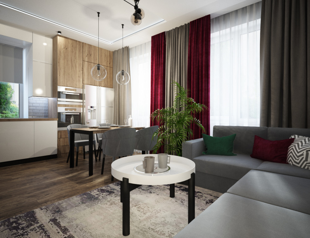 Дизайн интерьера таунхауса