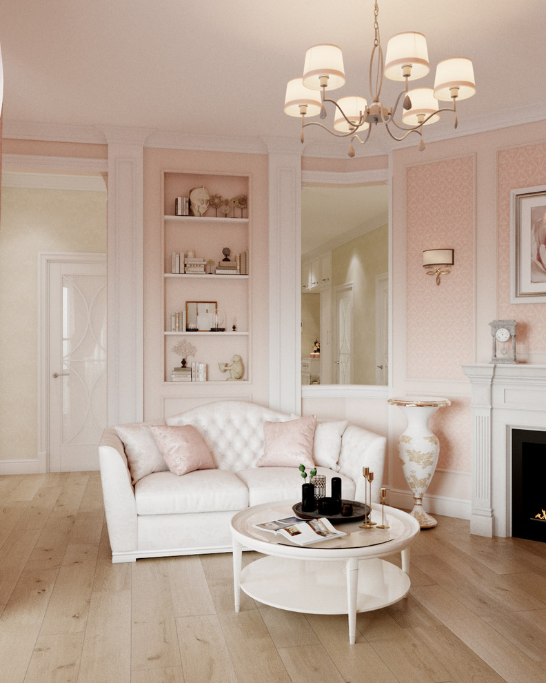 Современная классика в пастельных тонах. ЖК Рассказово, 100 кв.м.