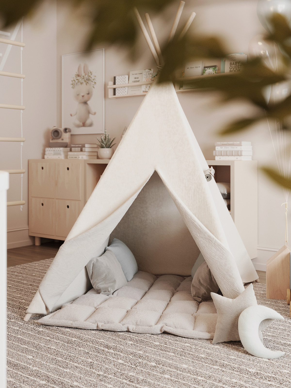 Нежная детская комната