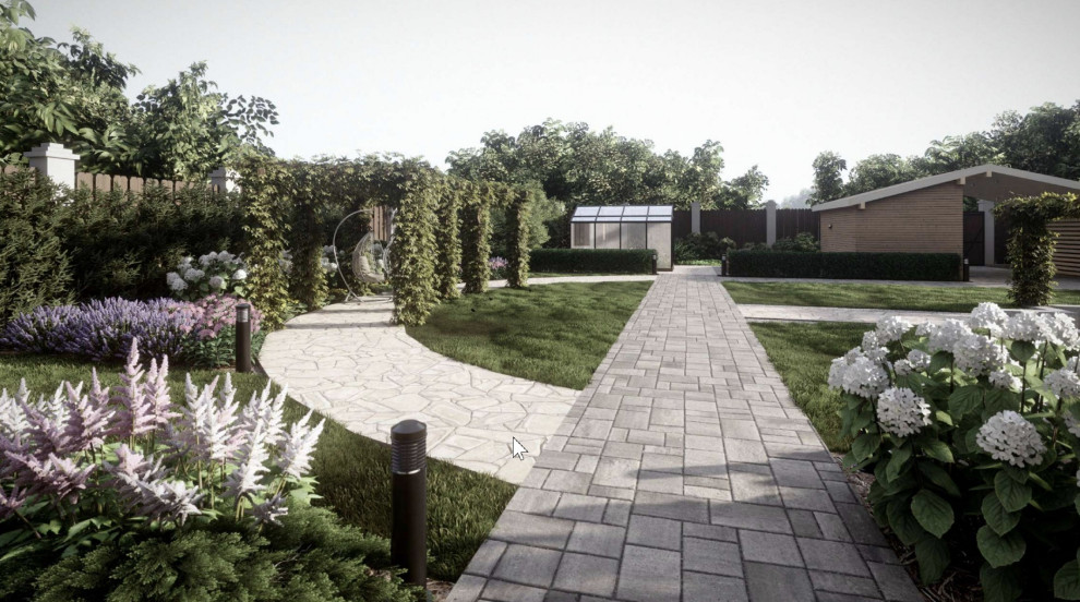 Проект сада "Гармония", Новосибирск