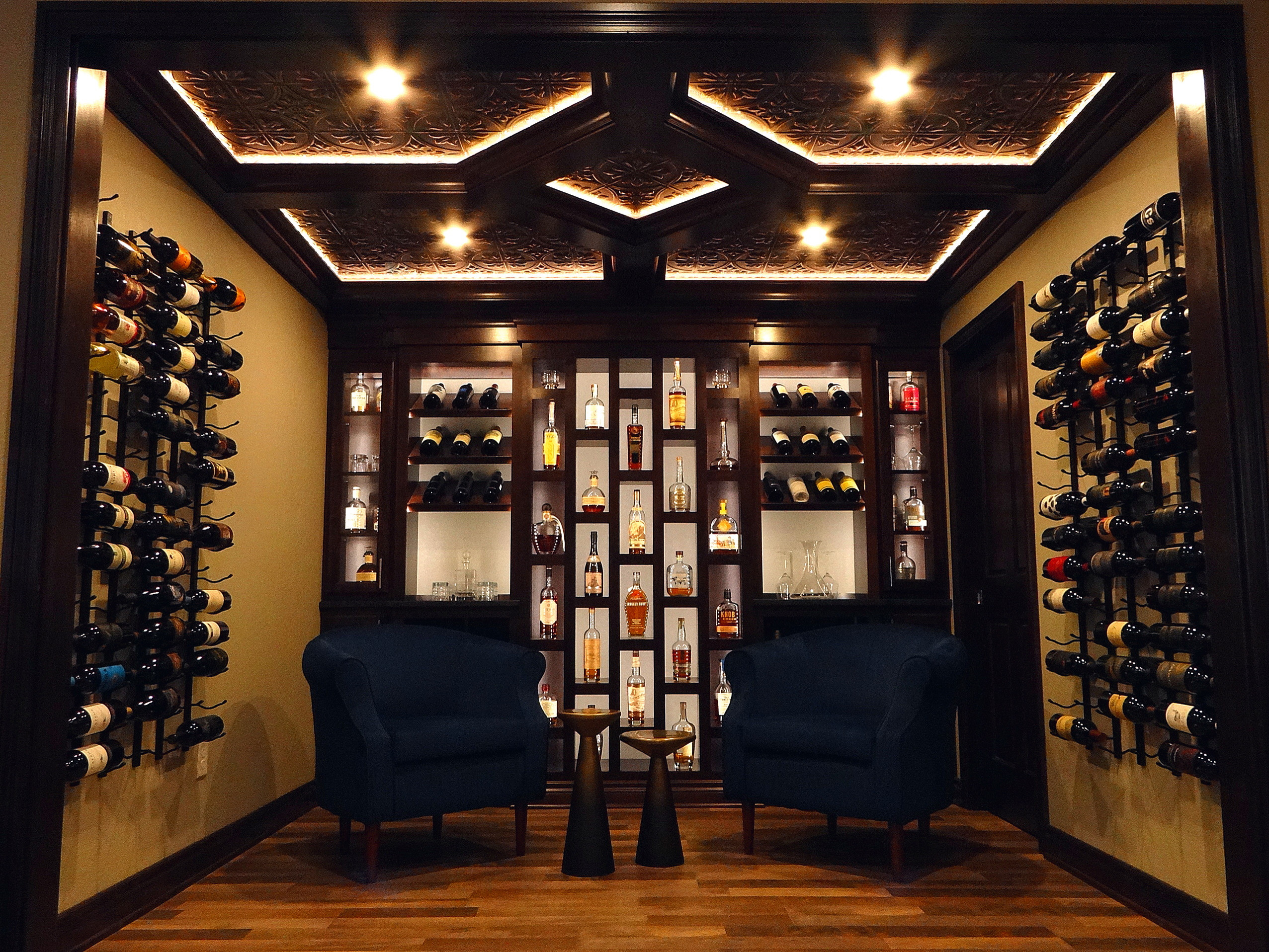 Sussex Residence - Lower Level Wine Room