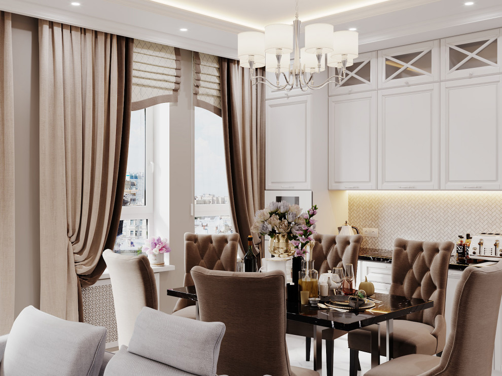 Просторная и светлая неоклассика