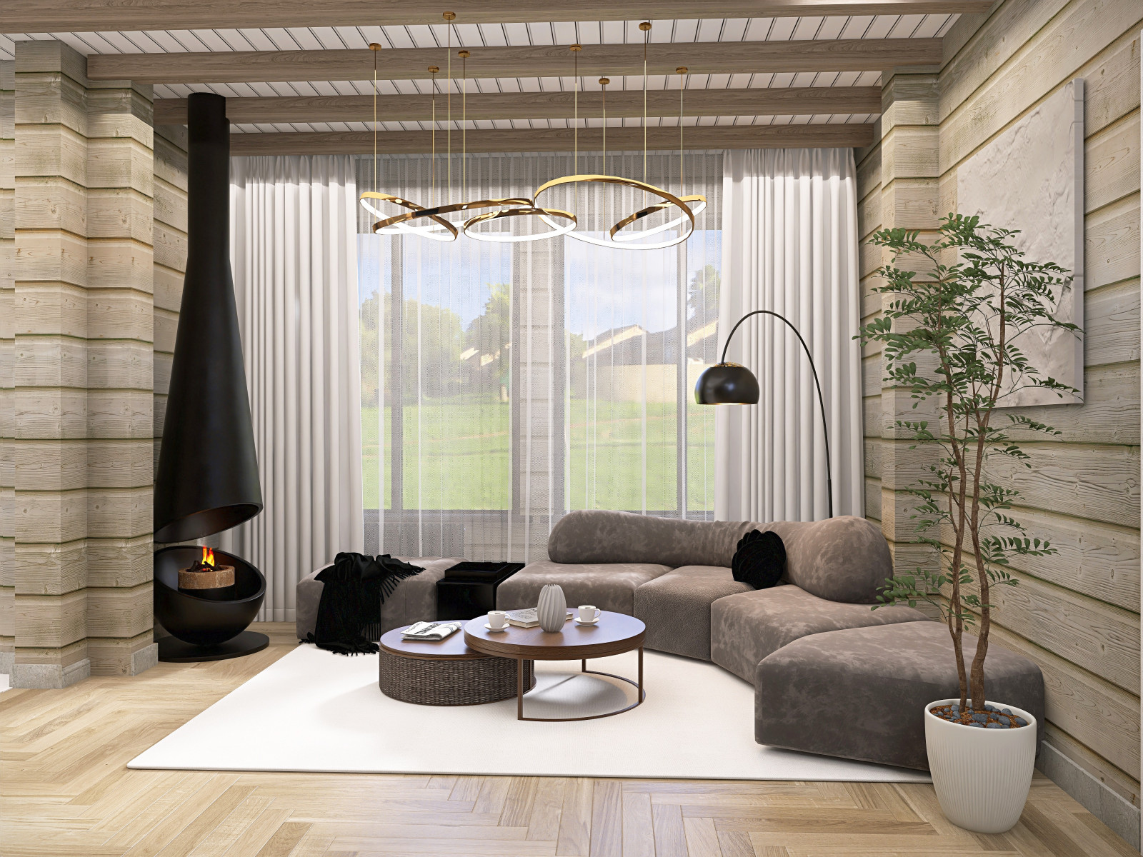 Кухня-гостинная