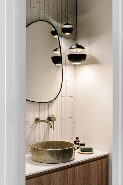Bravo House scandinavian-powder-room