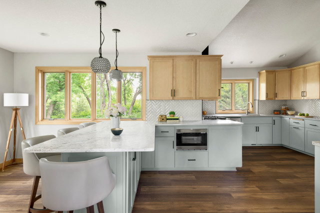 Morning Mantra Kitchen Remodel | Lakeville, MN | White Birch Design contemporary-kitchen