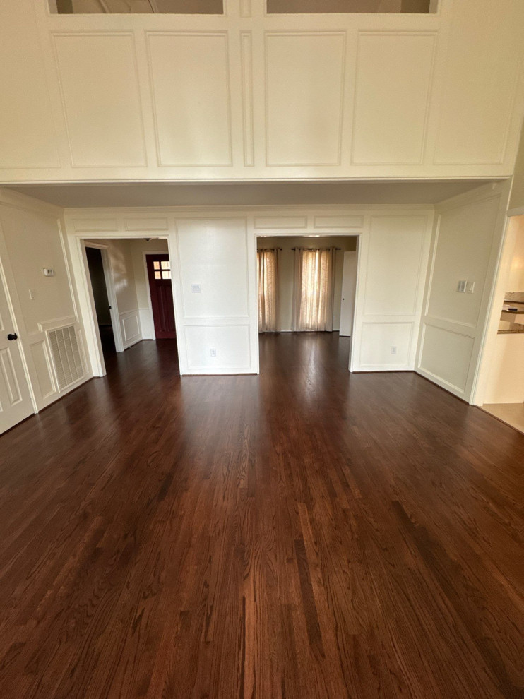 Wood Flooring Refinish & Tile Update