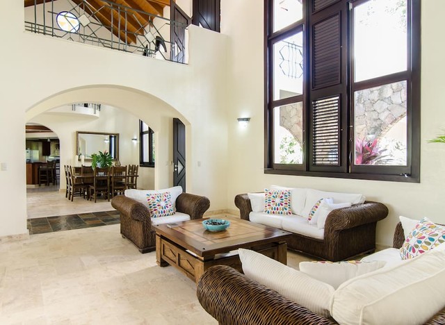Casa Las Brisas exotisk-vardagsrum