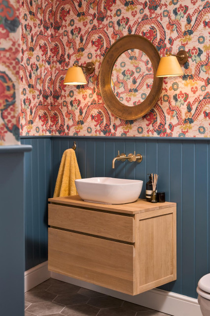 Goudhurst, Oast House, Internal Refurbishment country-powder-room