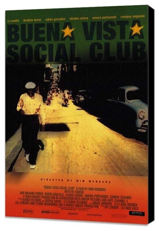 Buena Vista Social Club 27 x 40 Movie Poster - Style A - Museum Wrapped Canvas