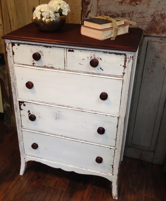 Vintage Dresser Chest Of Drawers White Tall Rustic New Vintage Dresser Chest Of Drawers White Tall